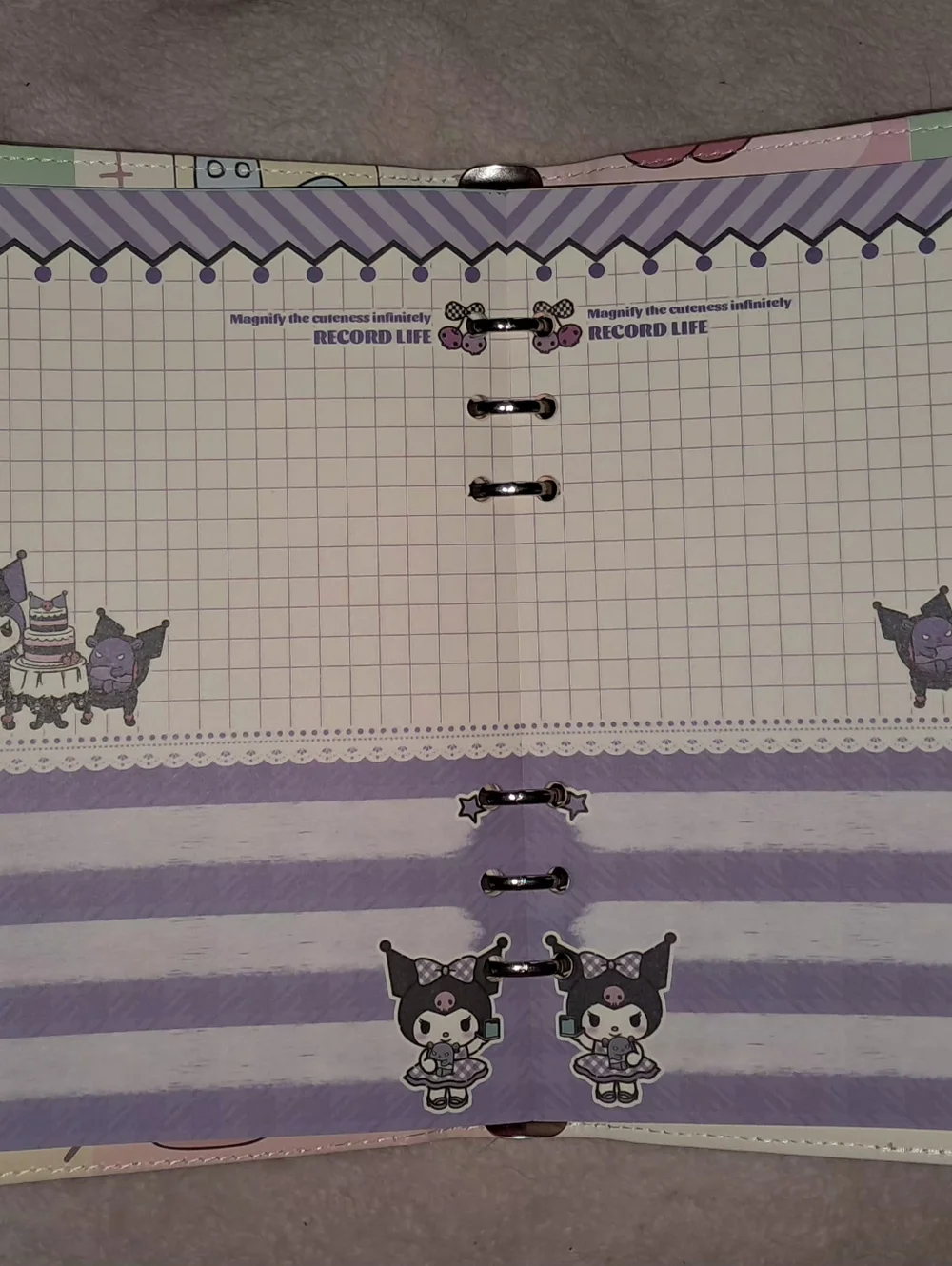 New! Hello Kitty A5 Soft Cover Bonder Notebook